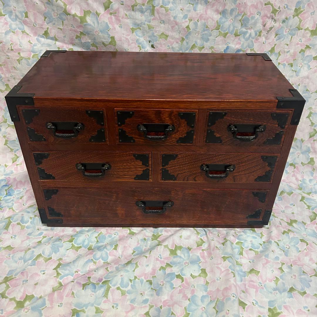 美品　飛騨高山けやき工芸　箪笥　昭和レトロ　アンティーク