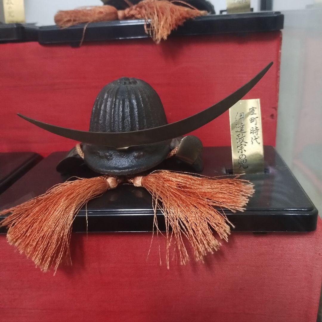 五月人形セット 金属製 兜
