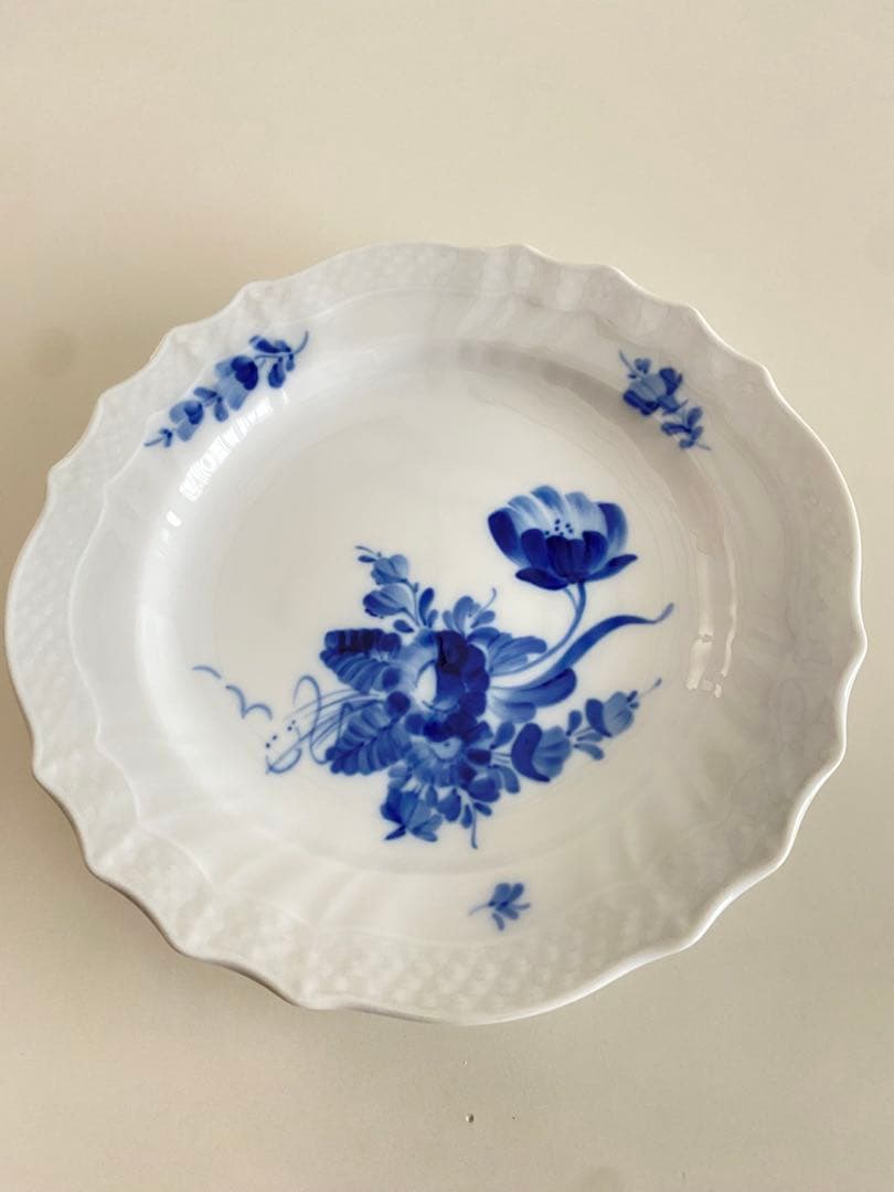 ロイヤルコペンハーゲン ブルーフラワー カーブ プレート 5枚 17.5cm