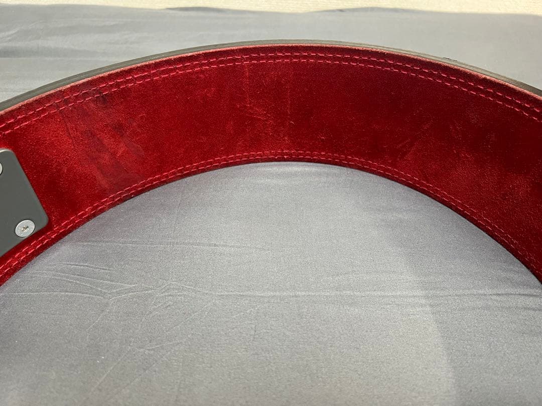 SBD トレーニング・パワーベルト 黒/赤 13mm