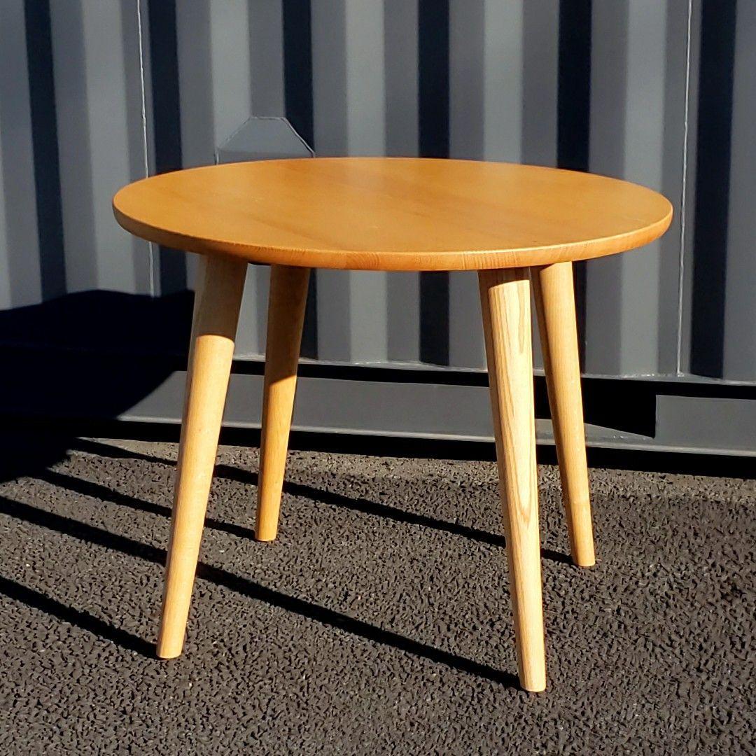 【美品】KASHIWA ラウンドテーブル JG10US カフェ コーヒーテーブル
