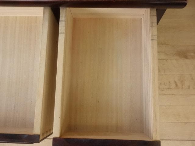 北海道民芸家具　ドレッサーデスク　 再塗装済　ＵＳＥＤ