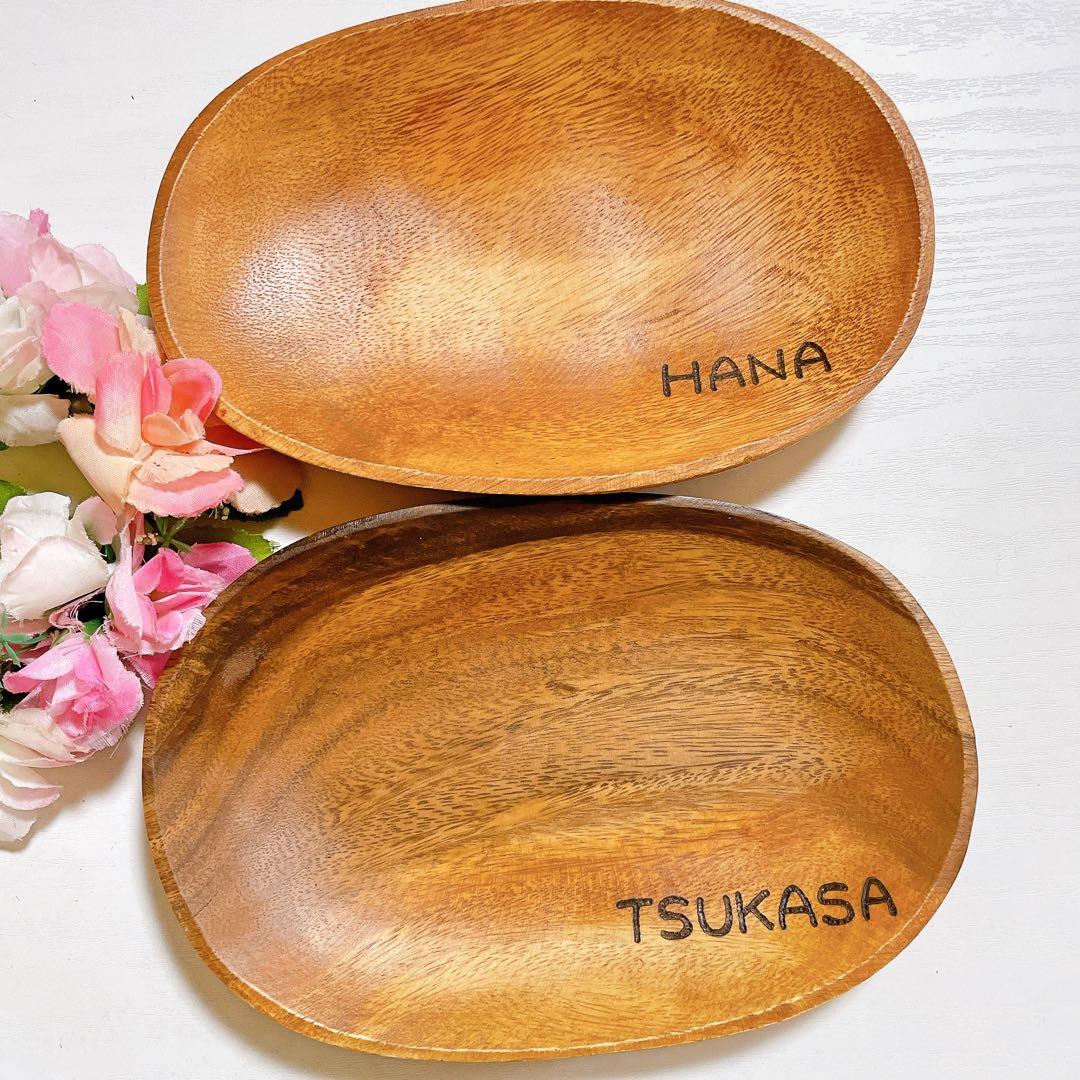 確認♡アカシアキッズプレート♡楕円皿♡オーダー受け付け