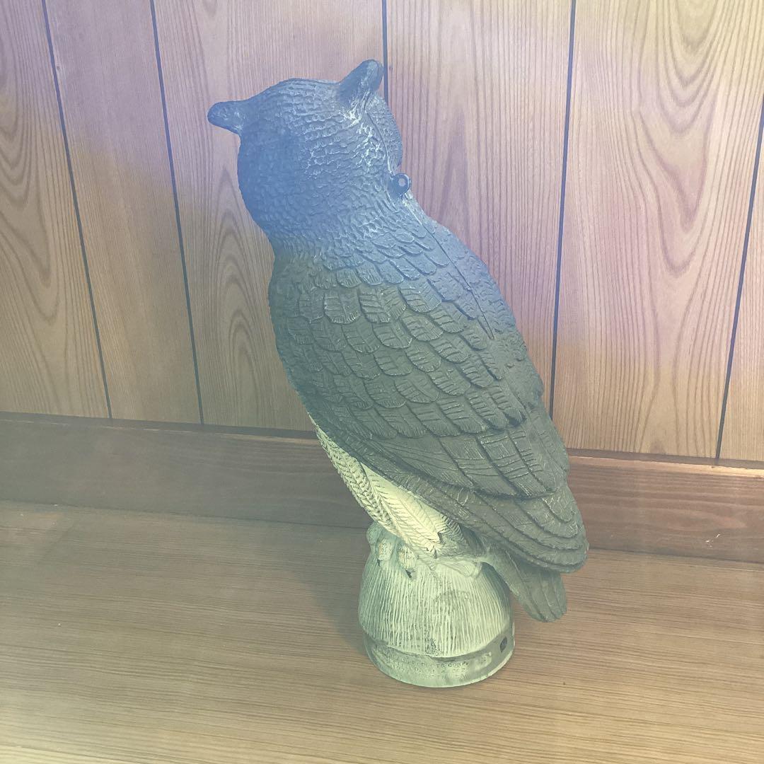 フクロウの置物