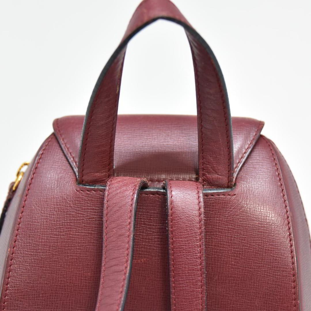 Cartier カルティエ マストライン レザー リュックサック バックパック