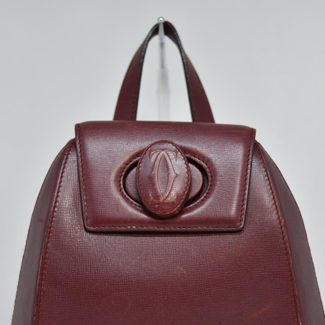 Cartier カルティエ マストライン レザー リュックサック バックパック