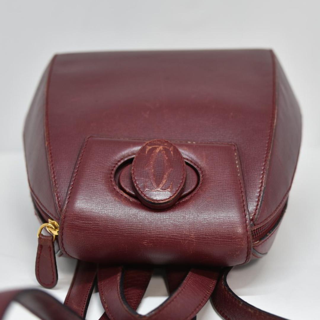 Cartier カルティエ マストライン レザー リュックサック バックパック