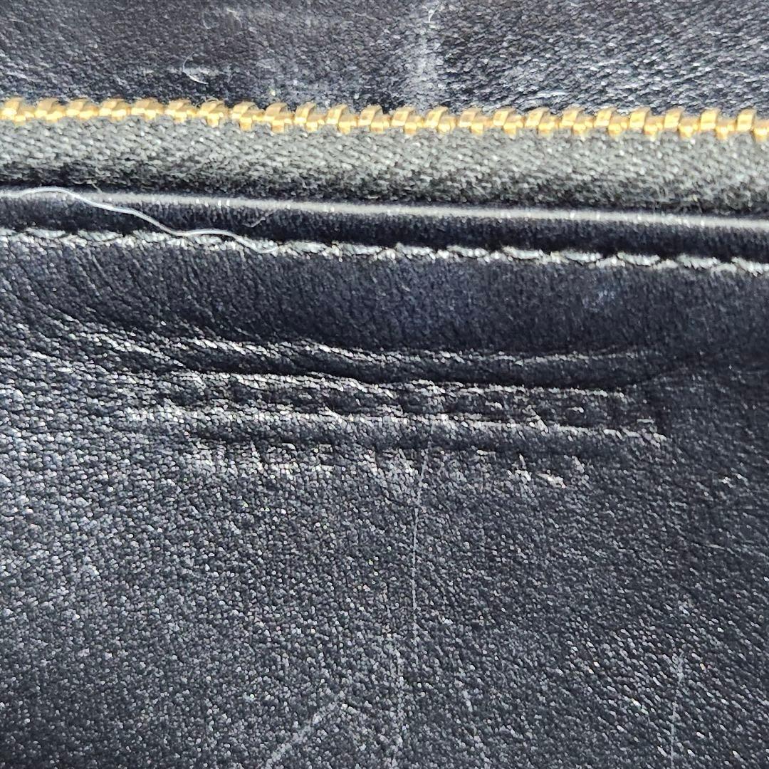 ✨極美品　付属品あり✨ボッテガ　長財布　ラウンドファスナー マキシ　ブラック