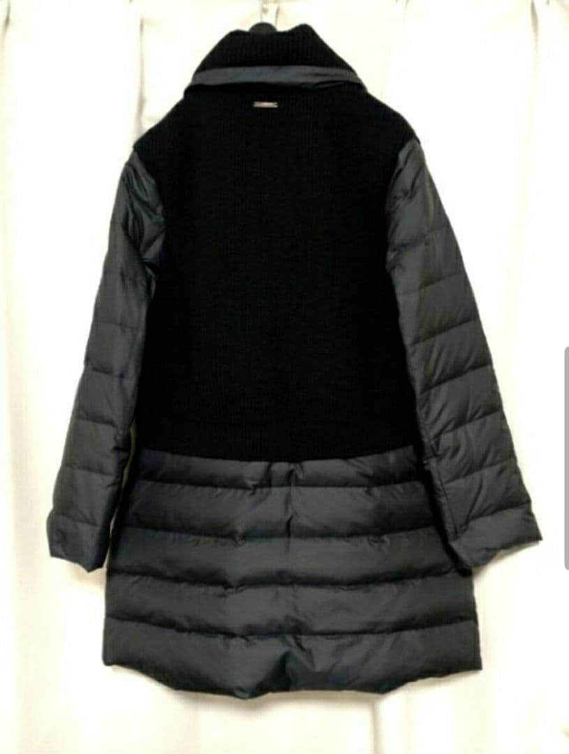 【極美品】レオナールスポーツ　軽量　ダウンコート　ブラック　42