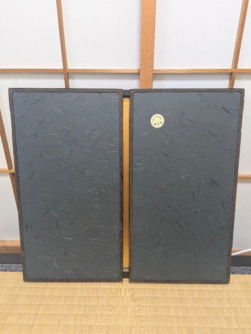 伝統工芸金沢箔　三曲一隻金屏風　大きめ15号〜18号