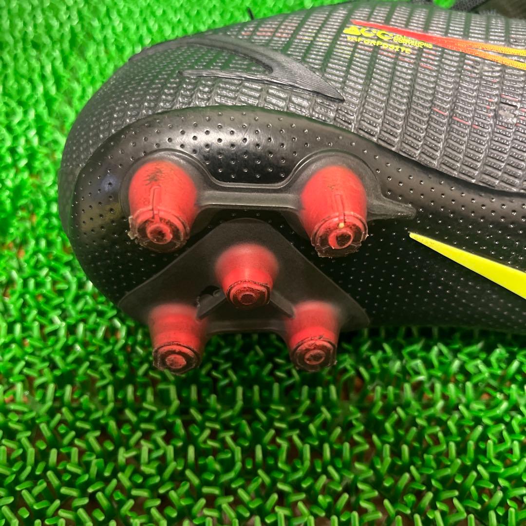 ナイキ サッカースパイク ヴェイパー 14 エリート HG(ブラック×イエロー)