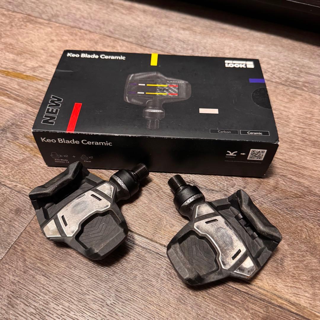 【クリート付】新型Look KeoBladeCarbon Ceramic ルック