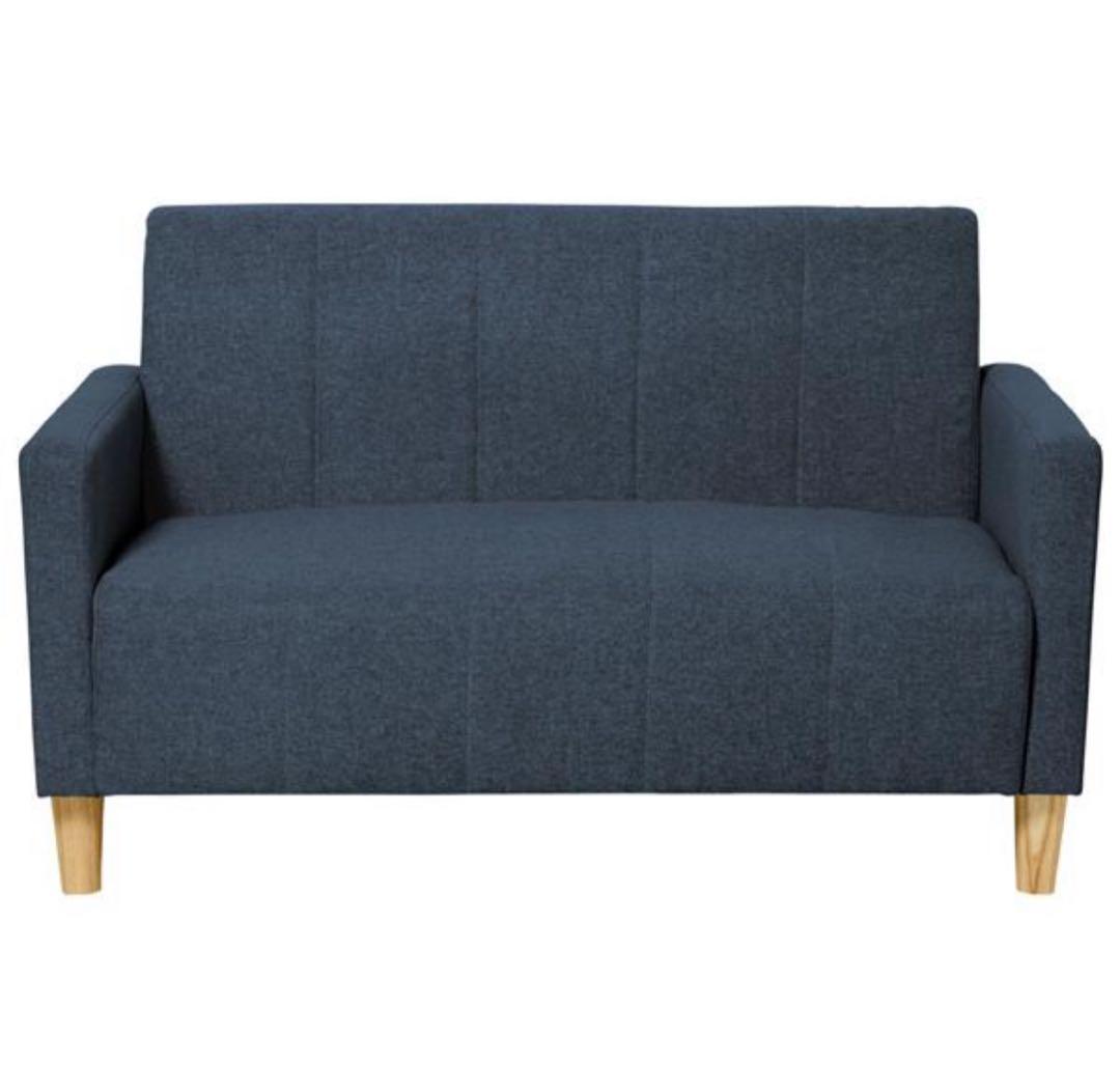 ソファ　2人掛けソファ　リビングソファ　ローソファ　チャコールグレー