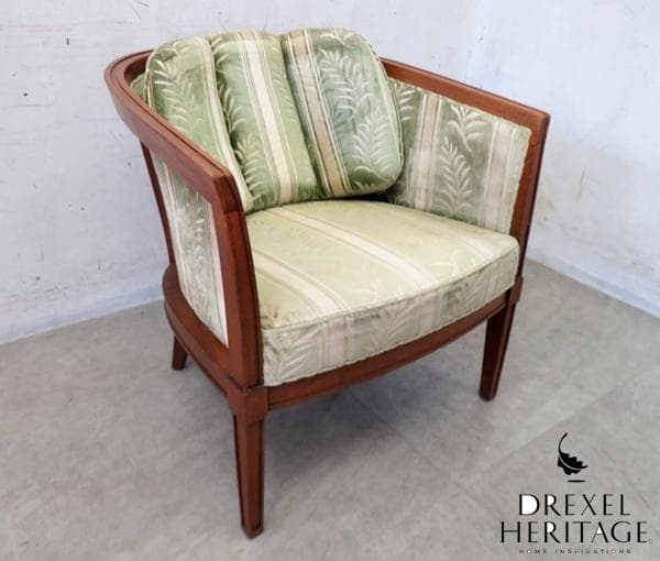 美品■ドレクセルジャパン■トライユン■マホガニー■31万円■1人掛けソファ