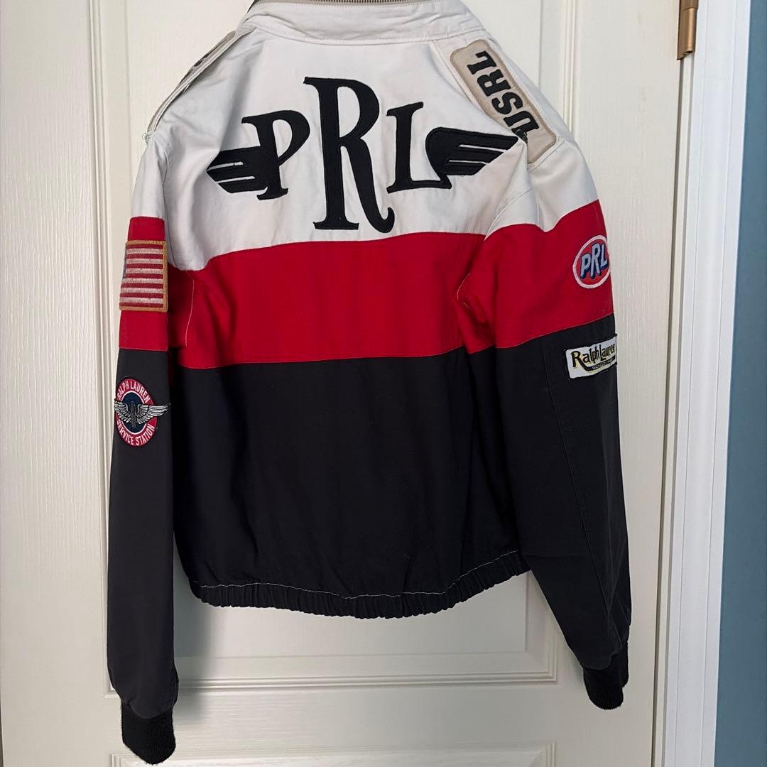 POLO RL レーシングジャケット 刺繍ワッペン多数 正規店購入 極美品