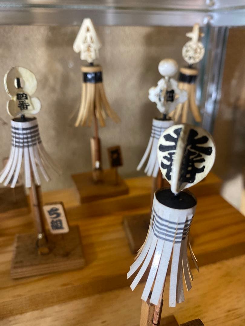 だんじり　祭り　纏 江戸町火消し　手作り飾り纏 江戸消防記念会