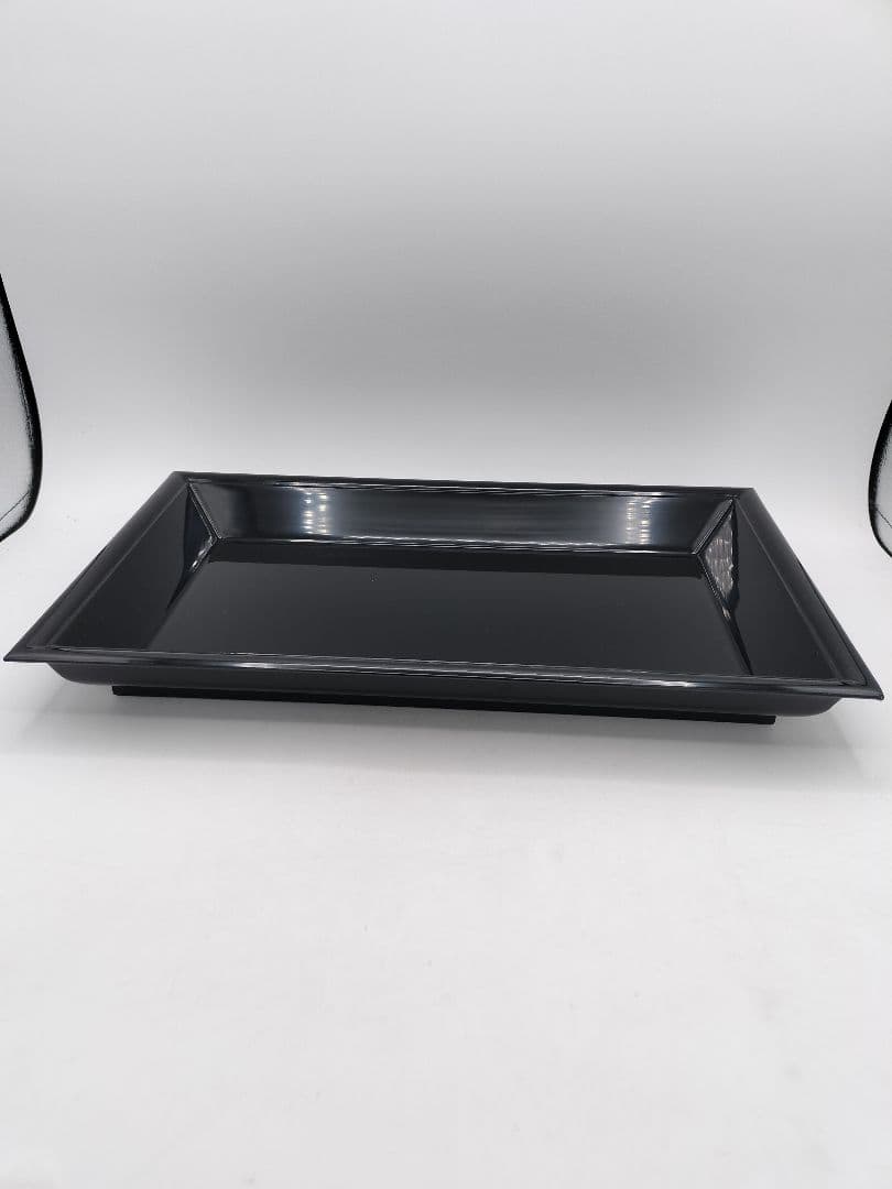 c885 茶歌舞伎セット 真塗盆 棗５ケ 袱紗紅 名乗紙4点セット 古物