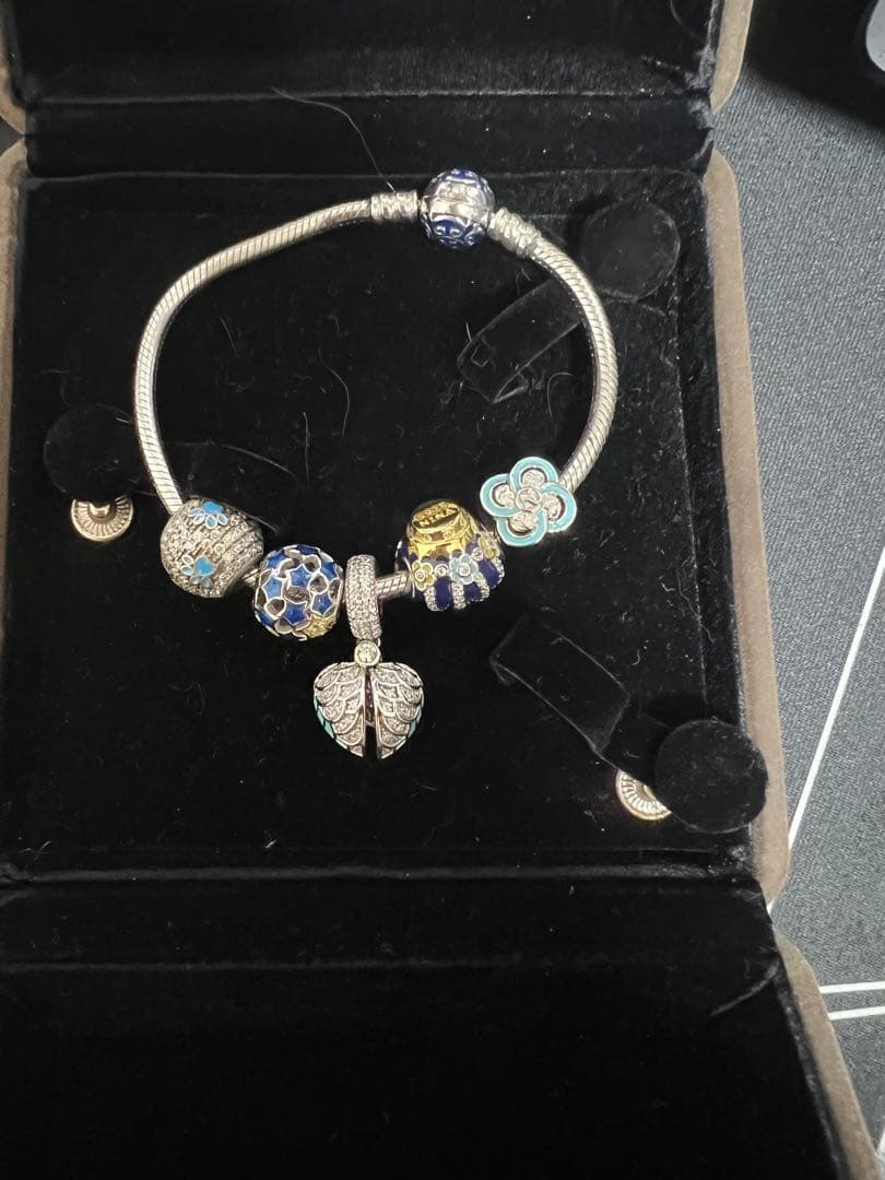 NINA QUEEN PANDORA ブレスレット チャームセット