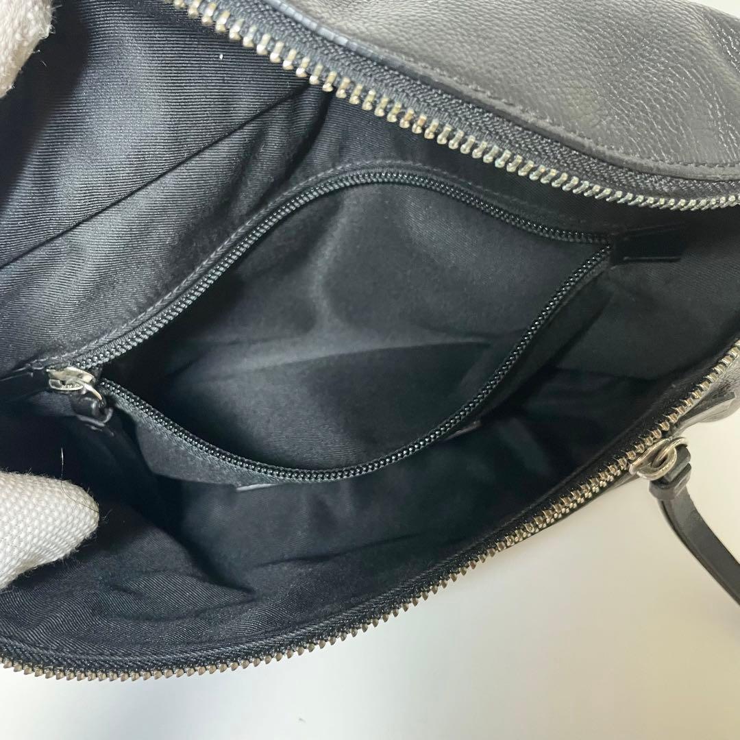 美品✨COACH ボディバッグ トンプソン シティ レザー 黒