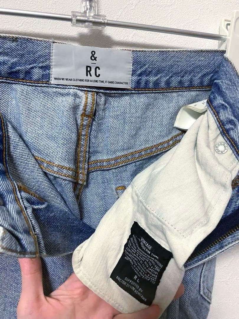 Curensology カーヴィーデニムパンツ サイズ38 ブルー