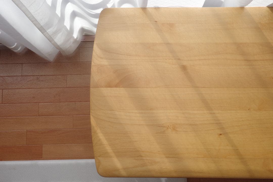 ニトリ 幅110cm 無垢材 天然木 センターテーブル アルナス110