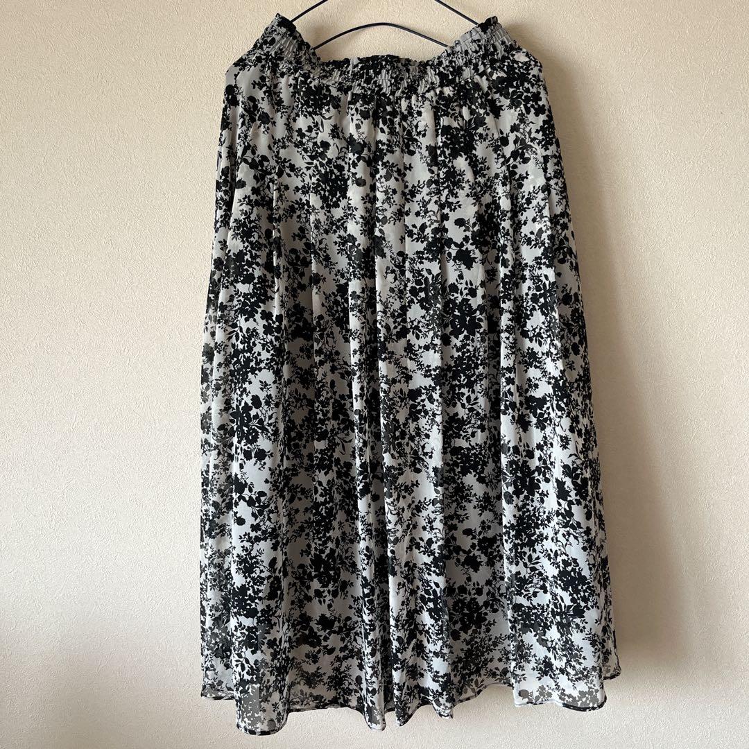 【美品】ANAYI アナイ 花柄 セットアップ ブラウス　スカート