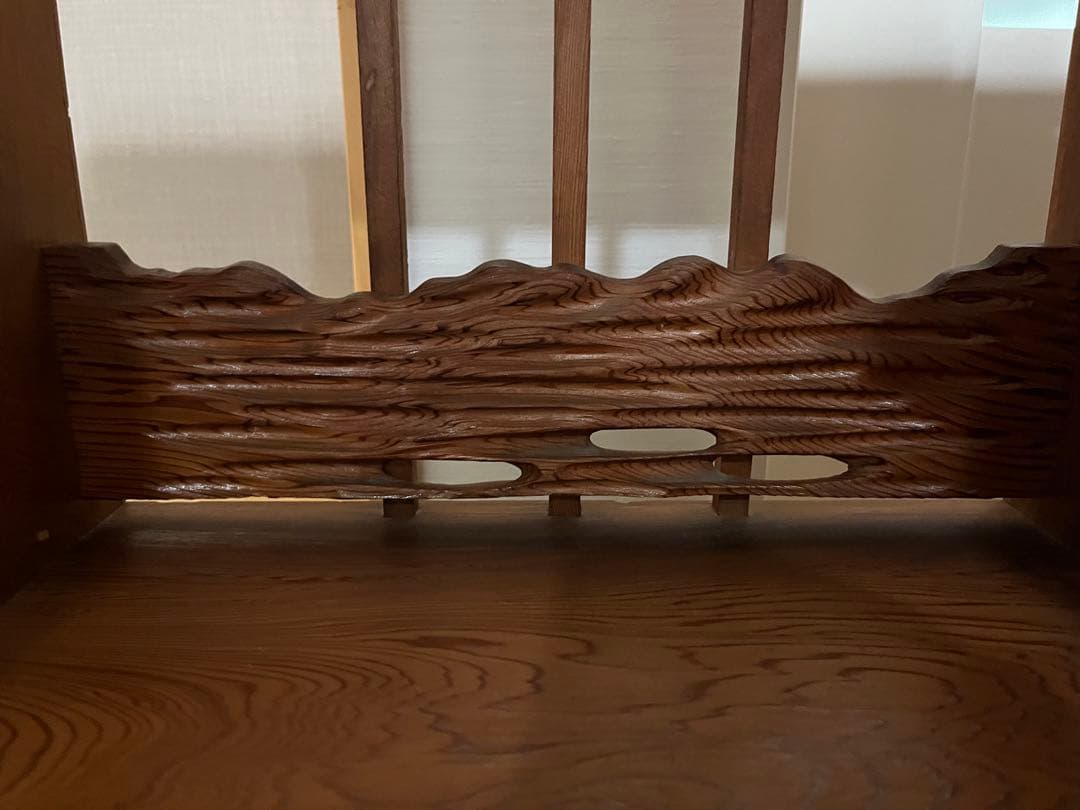 世界遺産　屋久杉　飾り棚アンティーク家具ビンテージ箪笥