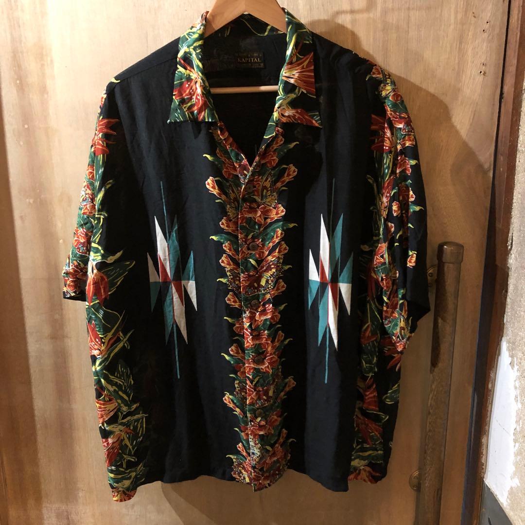 KAPITAL シャツ オルテガ アロハBIGシルエット 【土日限定値下げ】