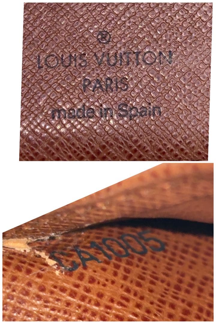 美品！ルイヴィトン モノグラム ポルトビエ カルトクレディ　モネ 二つ折り財布