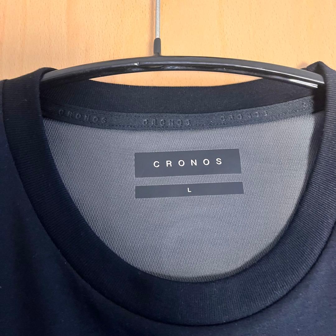 クロノス　CRONOS REFLECT LINE SLEEVELESS Lサイズ