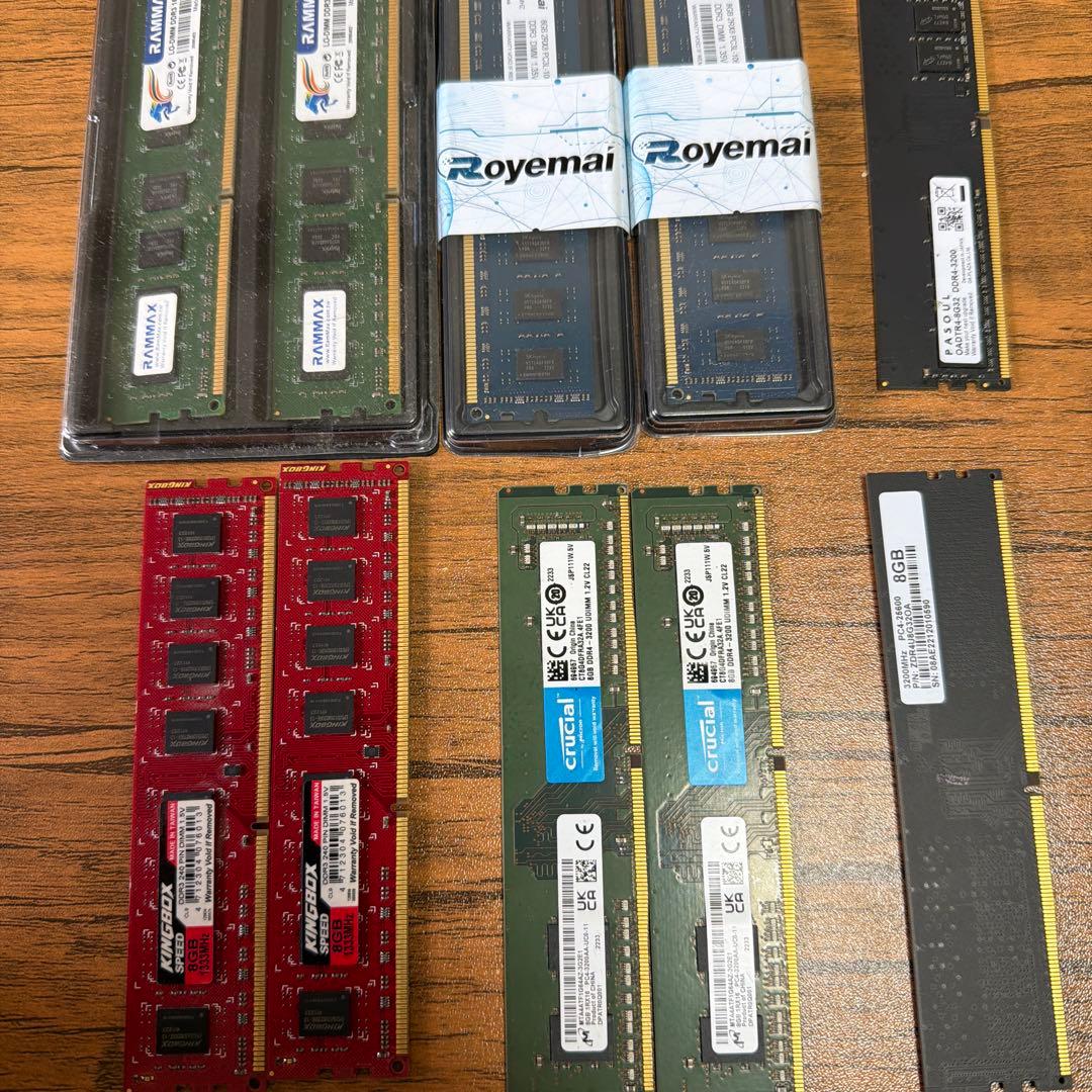 PCパーツセット　ジャンク　メモリ　マザーボード　CPU CPUファン