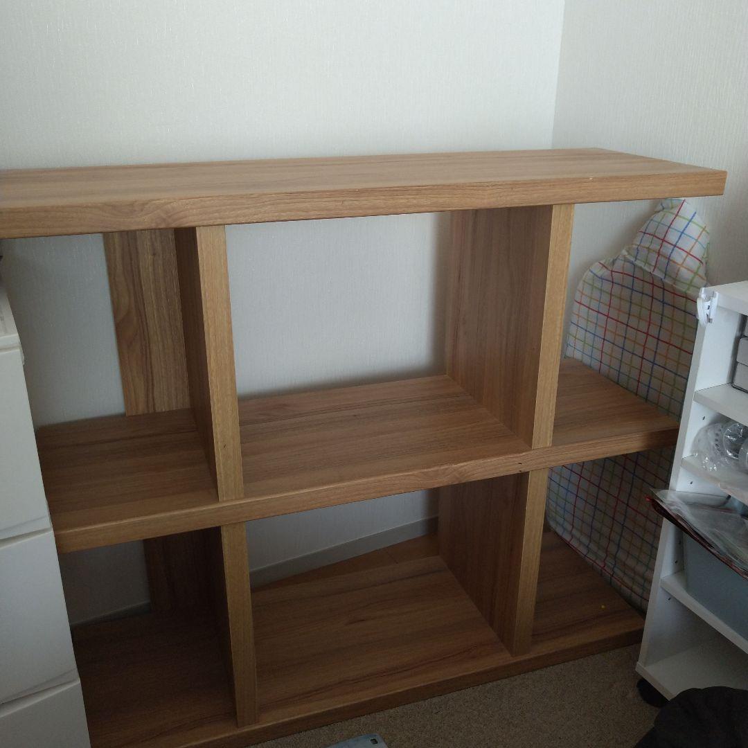 木製オープンシェルフ ナチュラル