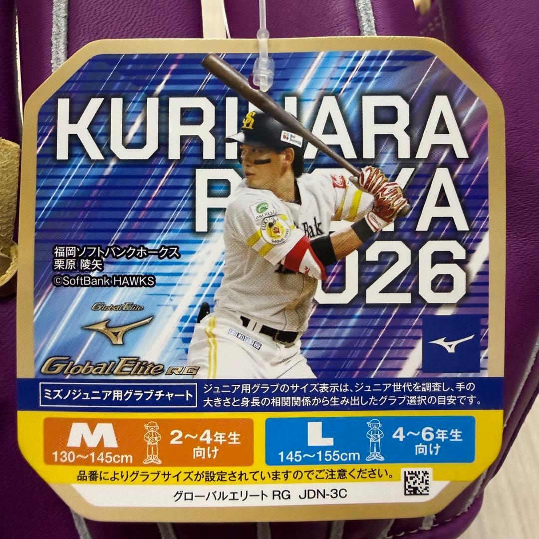 ミズノ　少年軟式グローバルエリートRG Professional　右投げ用　新品
