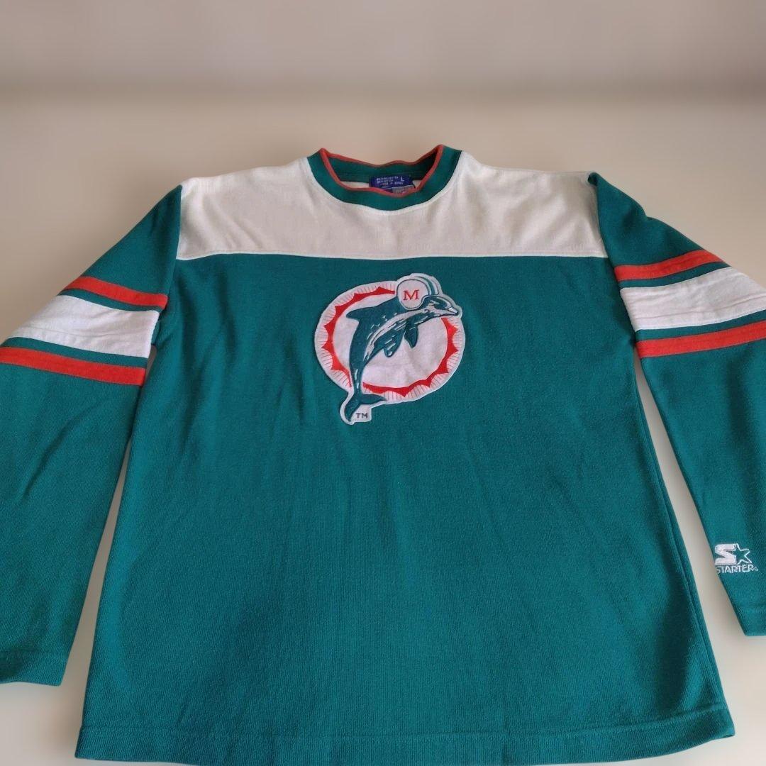 NFL Miami Dolphins Starter 製スウェット 刺繍ロゴ
