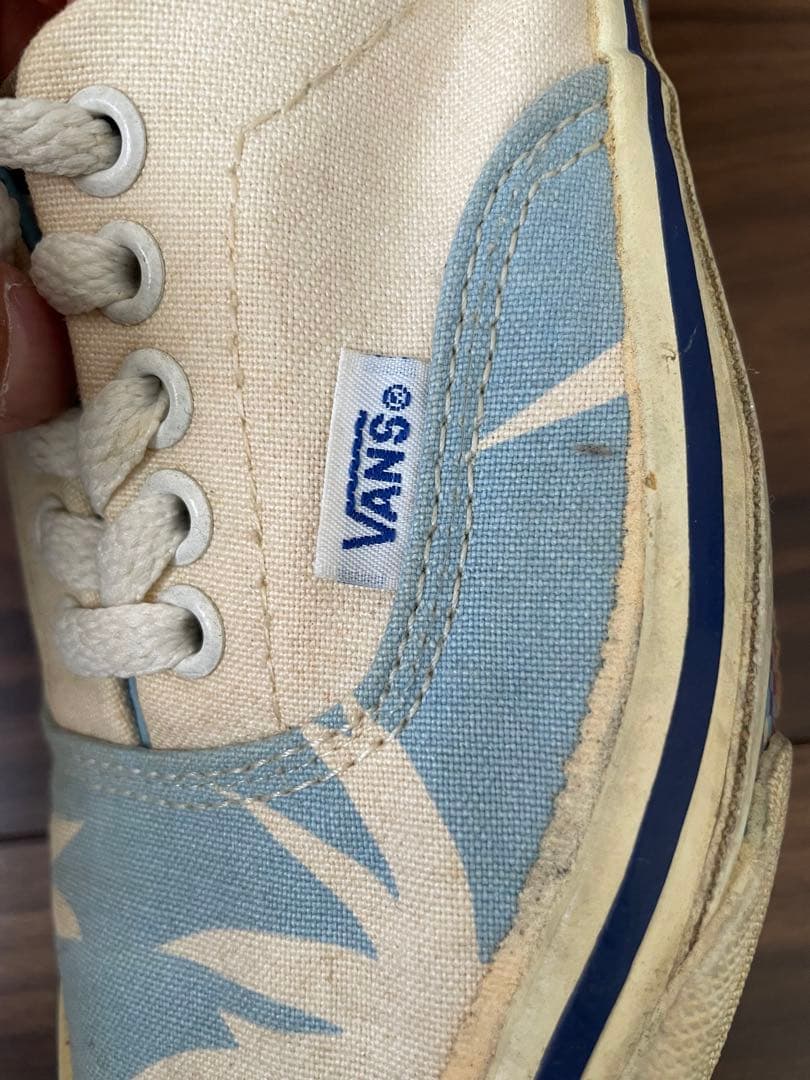 ク*ん様 80s VANS エラ　マリファナ柄