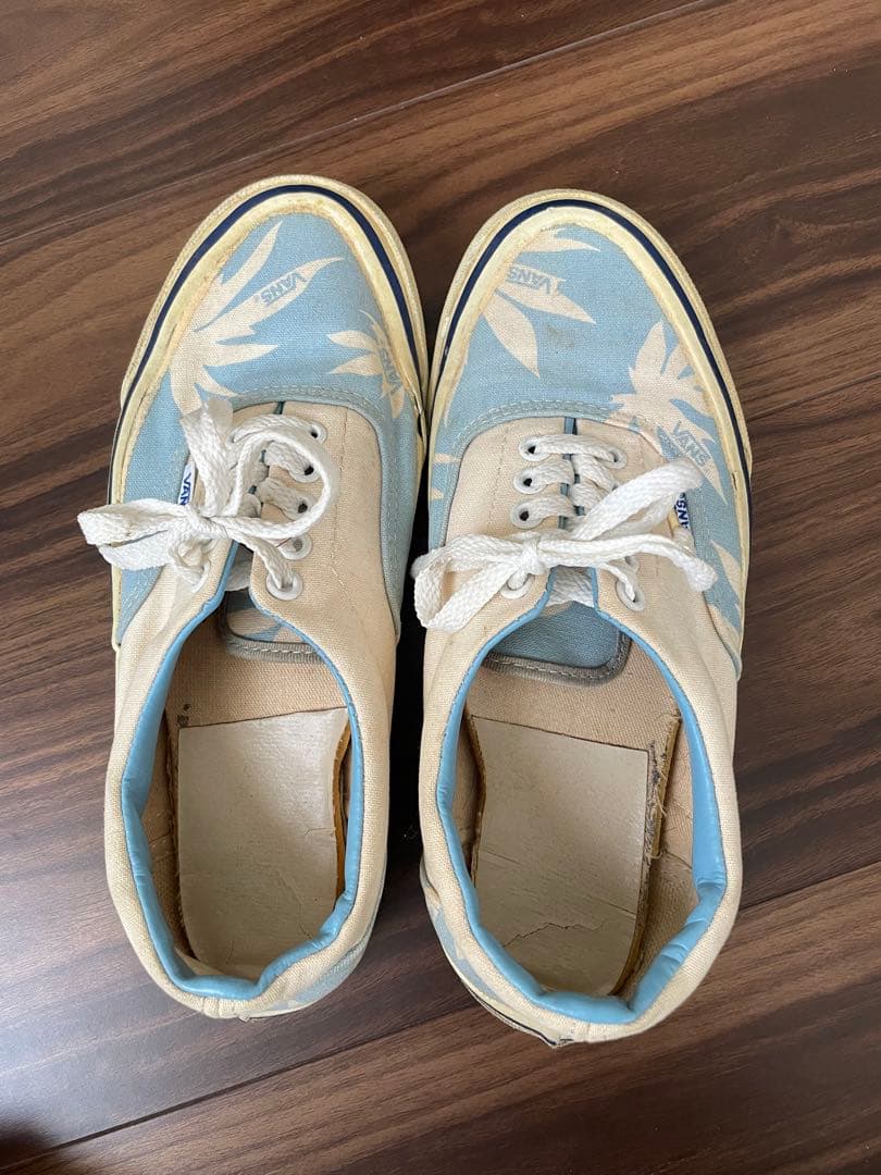 ク*ん様 80s VANS エラ　マリファナ柄
