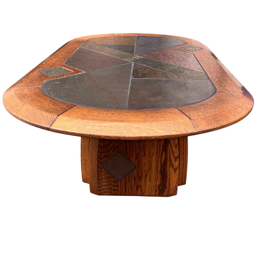 塩おにぎり様向け　希少 デザイン (ポールキンフマ) モザイクアートテーブル