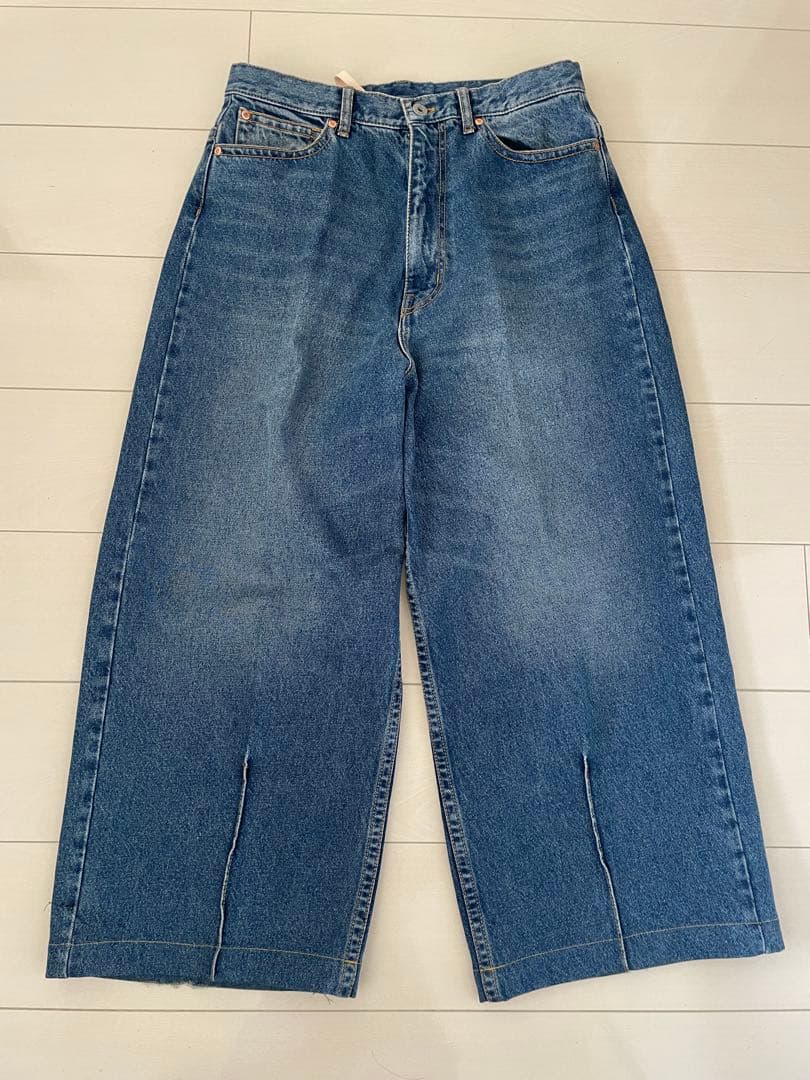 ロドリリオン デニムワイドパンツ