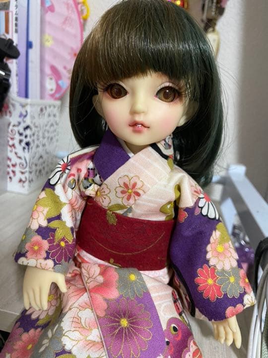 スーパードルフィー 幼SD ちか 箱無し洋服ウィッグセット