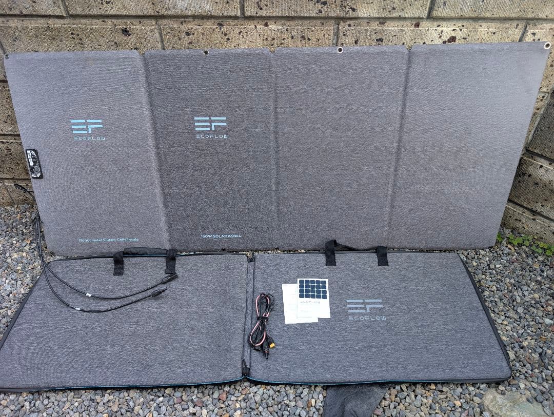 ECOFLOW 160W 片面ソーラーパネル