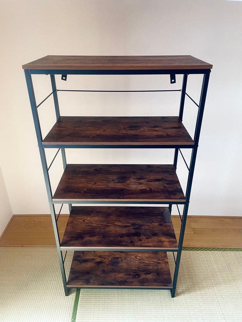 ニトリ シェルフ インダストリアル ブラウン/ブラック（送料込み）