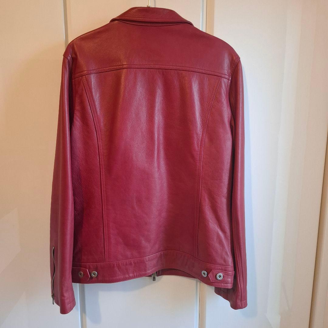 NO ID. ノーアイディー ライダース レザージャケット 牛革 サイズ3 L