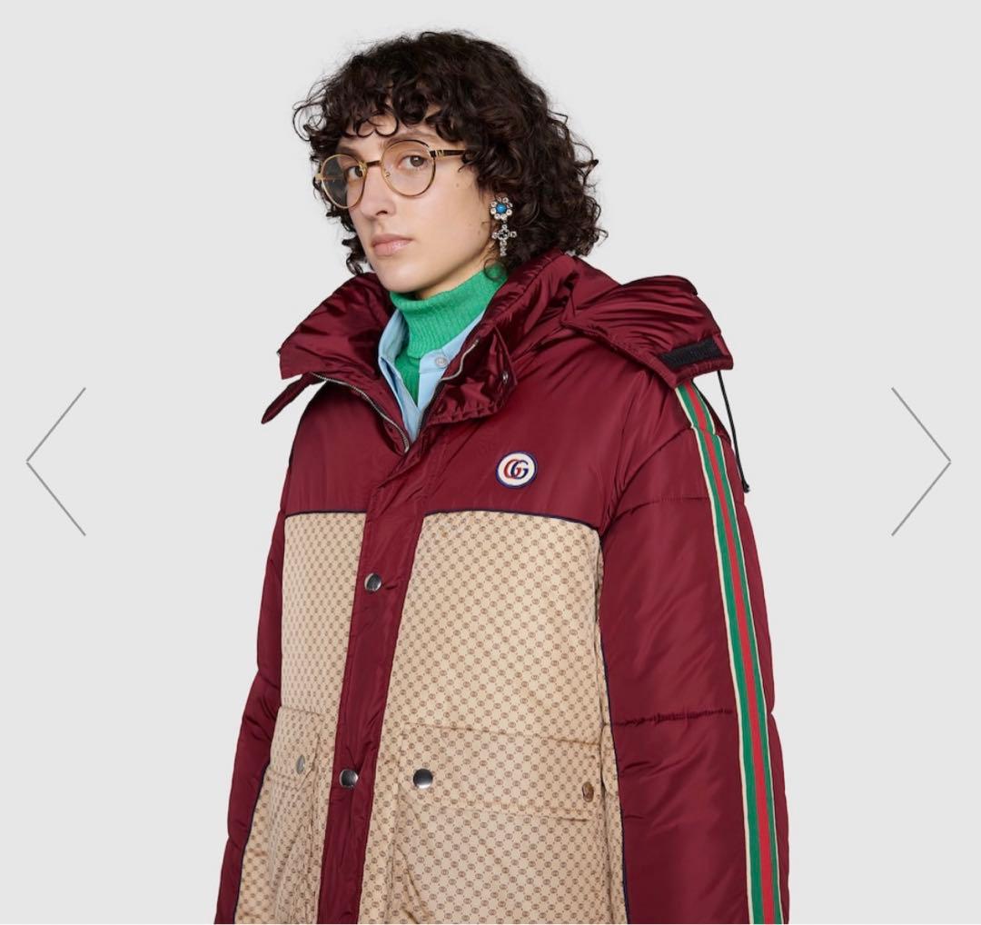 GUCCI パラシュートナイロンパデッドジャケット ダウンジャケット グッチ新品