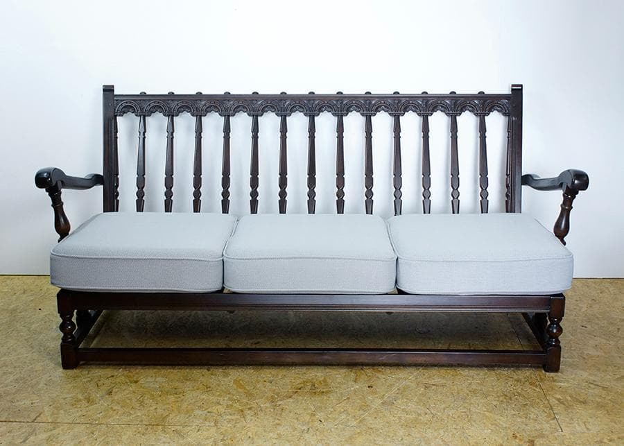 イギリス ERCOL アーコール 60年代ヴィンテージ 3人掛けソファ