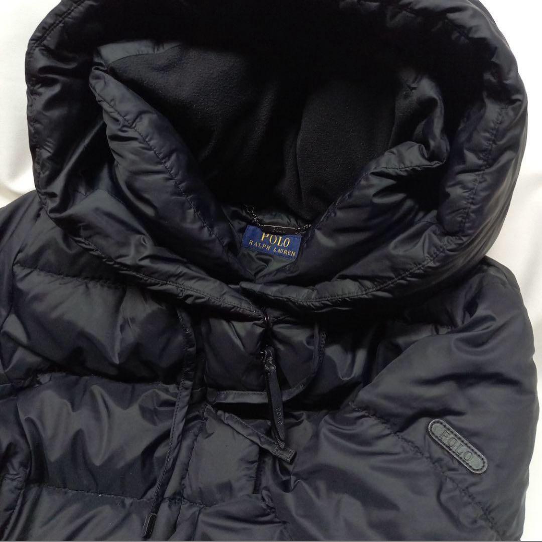 ちふ　ポロラルフローレン★フード付きダウンコート ロング ベルトМ