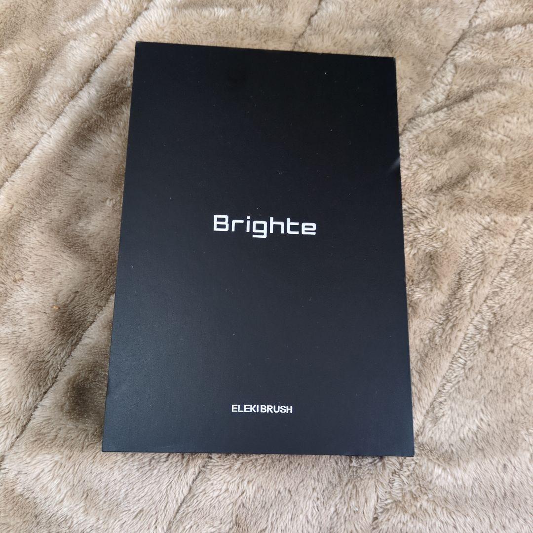 h*u様 中古、ブライト、Brighte、エレキブラシ、取説、箱有り