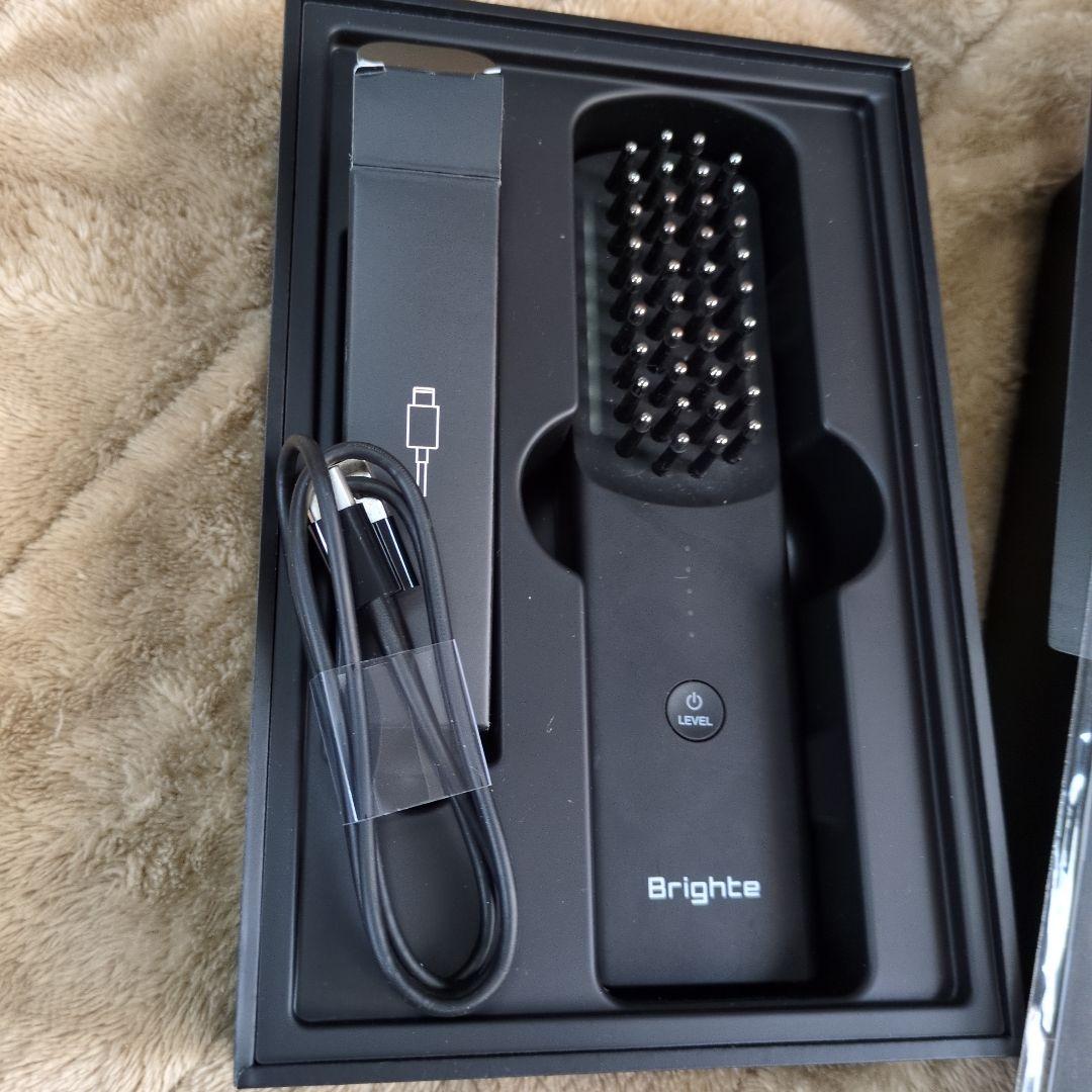 h*u様 中古、ブライト、Brighte、エレキブラシ、取説、箱有り