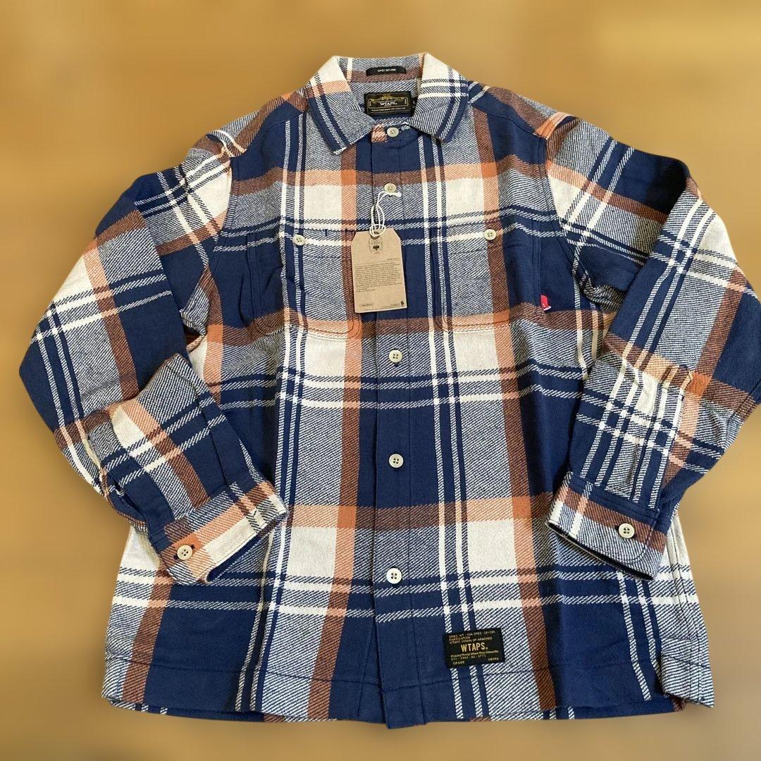 WTAPS SPEC 201-205 チェック柄長袖シャツ 新品未使用