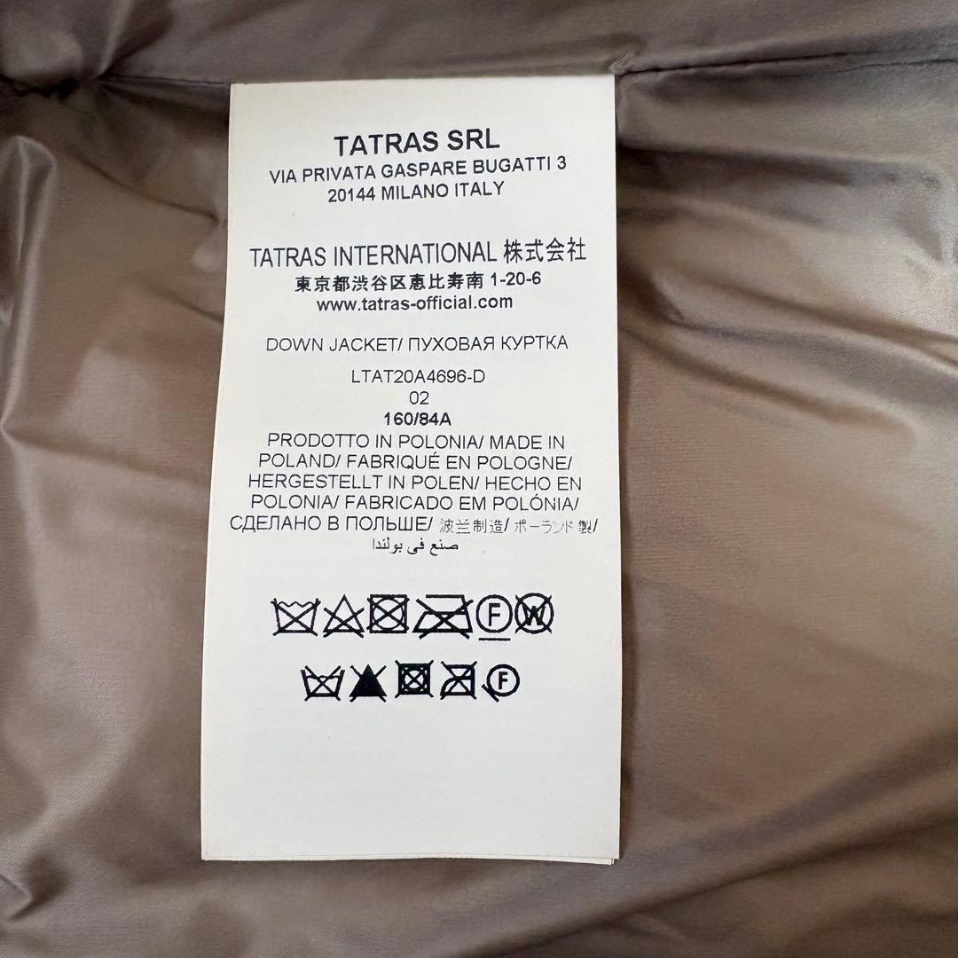 タトラス 2020年モデル コルマ ダウンジャケット サイズ02
