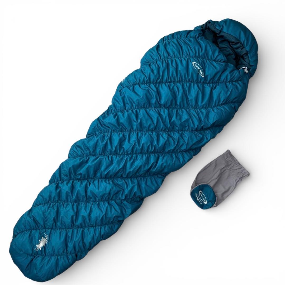 モンベル ウルトラライト スーパースパイラル　ダウンハガー #3 800 ①